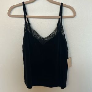 Forever 21 velvet lace top